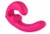 Розовый страпон с вибрацией Sharevibe - 22 см. - Fun Factory - купить с доставкой в Екатеринбурге