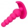 Розовая анальная елочка для ношения Cheeky X-5 Beads - 10,75 см. - California Exotic Novelties