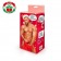 Телесный фаллоимитатор в новогодней упаковке - 19,5 см. - Bior toys