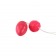 Розовые двойные анальные шарики - Baile