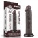 Коричневый фаллоимитатор 8 Sliding Skin Dual Layer Dong - 20 см. - Lovetoy