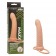 Телесная насадка для двойного проникновения Rechargeable Ribbed Dual Penetrator с вибрацией - California Exotic Novelties - купить с доставкой в Екатеринбурге