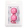 Розовые вагинальные шарики BI-BALLS - Toyfa Basic