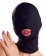 Черная закрытая маска с отверстием для рта - Orion - купить с доставкой в Екатеринбурге