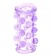 Фиолетовая насадка с шариками и шипами LUST CLUSTER - Dream Toys - в Екатеринбурге купить с доставкой
