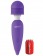 Вибромассажер Mega Wanachi Purple International - 43 см. - Pipedream