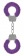 Фиолетовые пушистые наручники OUCH! Purple - Shots Media BV - купить с доставкой в Екатеринбурге