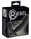 Чёрный анальный вибратор для стимуляции простаты Rebel - 15 см. - Orion - в Екатеринбурге купить с доставкой