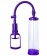 Фиолетовая вакуумная помпа с прозрачной колбой - Sexus - в Екатеринбурге купить с доставкой
