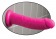 Ярко-розовый фаллоимитатор с присоской 8  Dillio - 21,6 см. - Pipedream