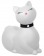 Белый массажёр-кошка I Rub My Kitty с вибрацией - Big Teaze Toys