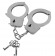Наручники из листового металла с ключами Metal Handcuffs - Blush Novelties - купить с доставкой в Екатеринбурге