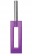 Фиолетовая шлёпалка Leather Gap Paddle - 35 см. - Shots Media BV - купить с доставкой в Екатеринбурге