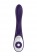 Фиолетовый вибратор Nalone Rhythm X2 с клиторальным стимулятором - 21,6 см. - Nalone