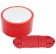 Набор для фиксации BONDX BONDAGE RIBBON   LOVE ROPE: красная лента и веревка - Dream Toys - купить с доставкой в Екатеринбурге