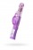 Фиолетовый хай-тек вибратор High-Tech fantasy с вращением бусин - 24,5 см. - A-toys